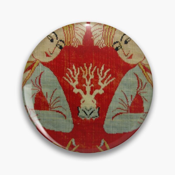 Item preview, Safavid Silk Fragment circa 1600 designed and sold by Vicky Brago-Mitchell®.