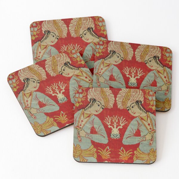 Item preview, Safavid Silk Fragment circa 1600 designed and sold by Vicky Brago-Mitchell®.