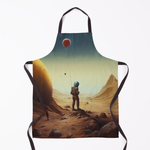 Item preview, Martian Astronaut tests Atmosphere with Ballons designed and sold by Peter LOPEZ.