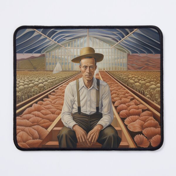Item preview, Grower At Rest in Giant Greenhouse designed and sold by YoPedro.