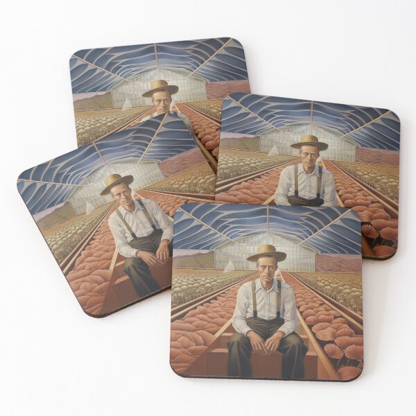 Item preview, Grower At Rest in Giant Greenhouse designed and sold by YoPedro.