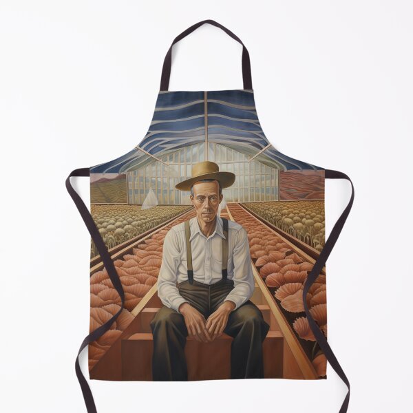 Item preview, Grower At Rest in Giant Greenhouse designed and sold by YoPedro.