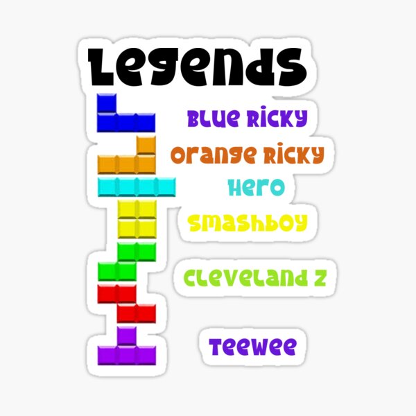 Item preview, Tetris Legends designed and sold by Thogan0416.