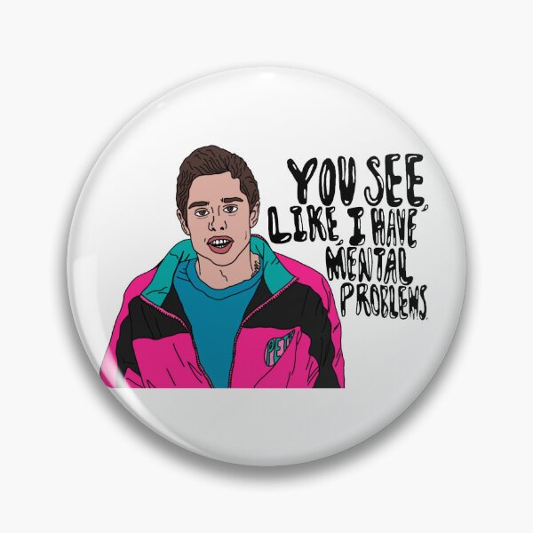 Item preview, you see like i have mental problems pink designed and sold by GregoryMendoza.