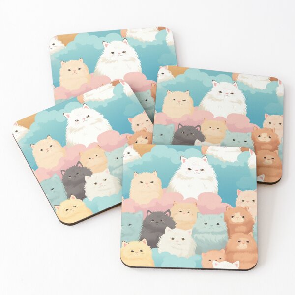 Item preview, Soft Fluffy Pudgy Cats designed and sold by QuixoticDigital.