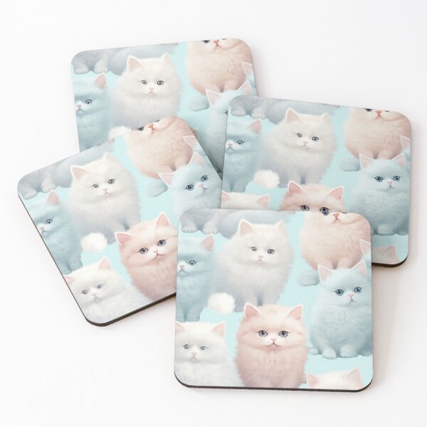 Item preview, Cuddly Fluffy Chunky Cats designed and sold by QuixoticDigital.