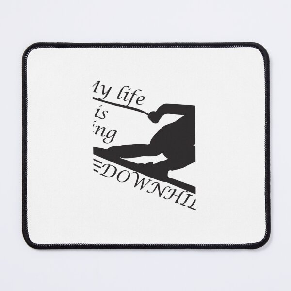 Item preview, Ski Racer Icon Pun designed and sold by BertranMedhur.