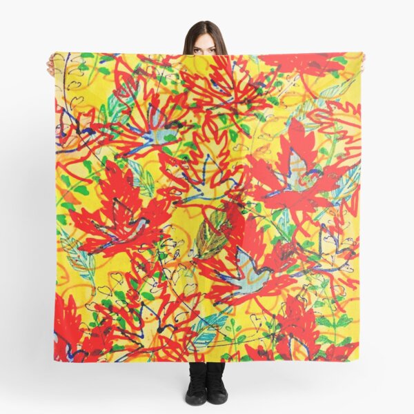 Doves in the garden Scarf