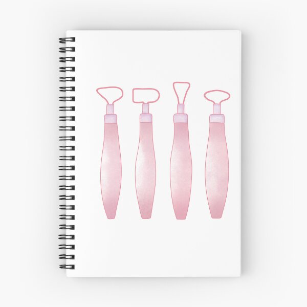 Item preview, Pink pottery tools designed and sold by Happyclayco.