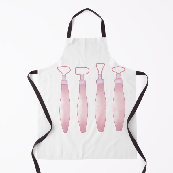Item preview, Pink pottery tools designed and sold by Happyclayco.