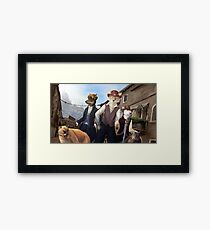 Renaissance Fair Framed Print