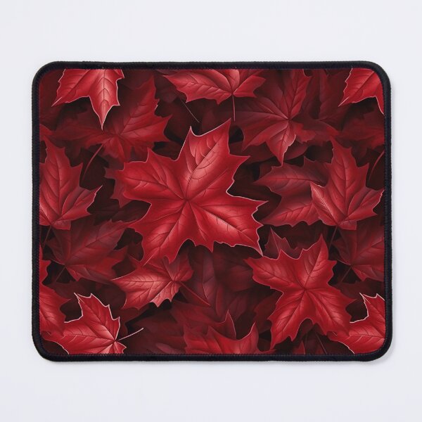 Item preview, Red autumn maple leaf  designed and sold by Trendy-Artistry.