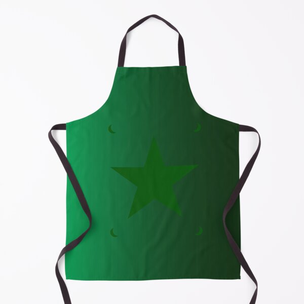 Item preview, The Green Nighttime/Green Star w/Crescent Moons in Gradient Sky designed and sold by ShaunSandhu.