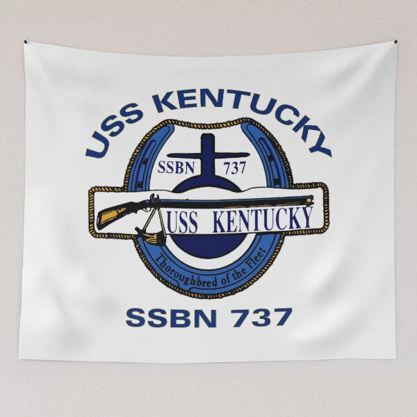 Item preview, USS Kentucky (SSBN-737) Crest designed and sold by Nikki SpaceStuffPlus.