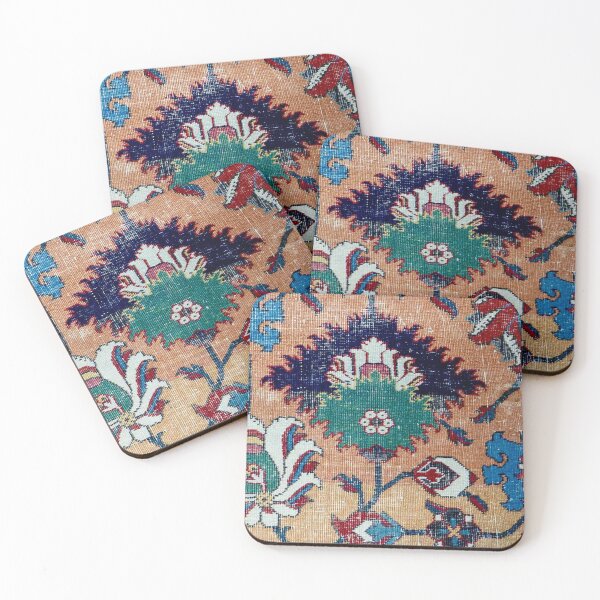 Item preview, Safavid Carpet Fragment Detail designed and sold by Vicky Brago-Mitchell®.