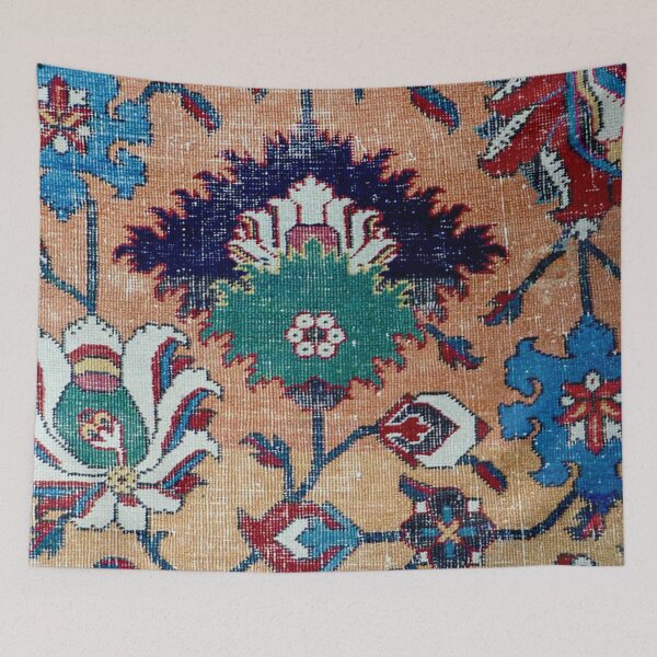 Item preview, Safavid Carpet Fragment Detail designed and sold by Vicky Brago-Mitchell®.