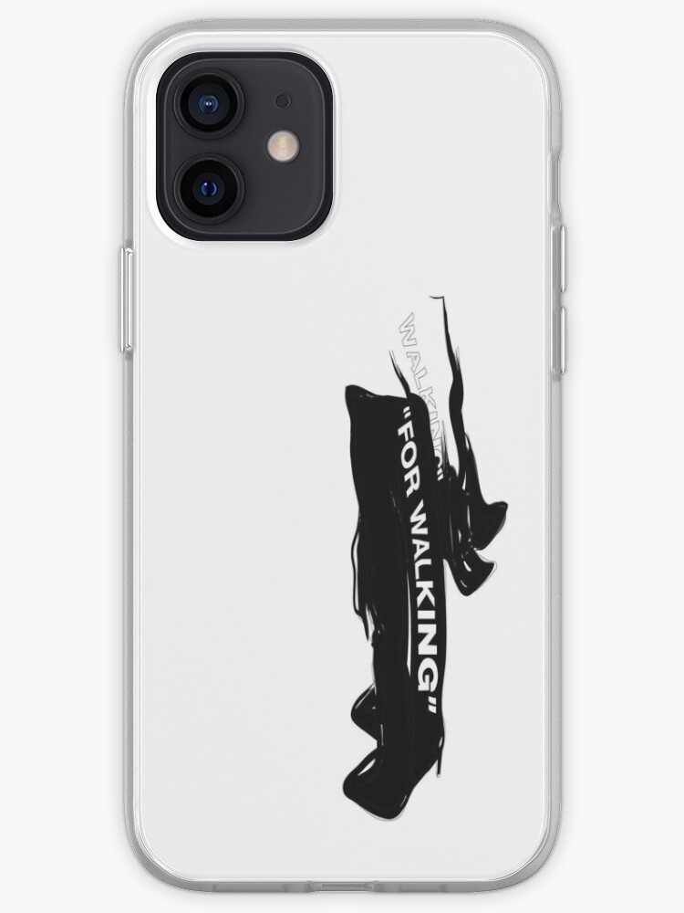 white balenciaga phone case