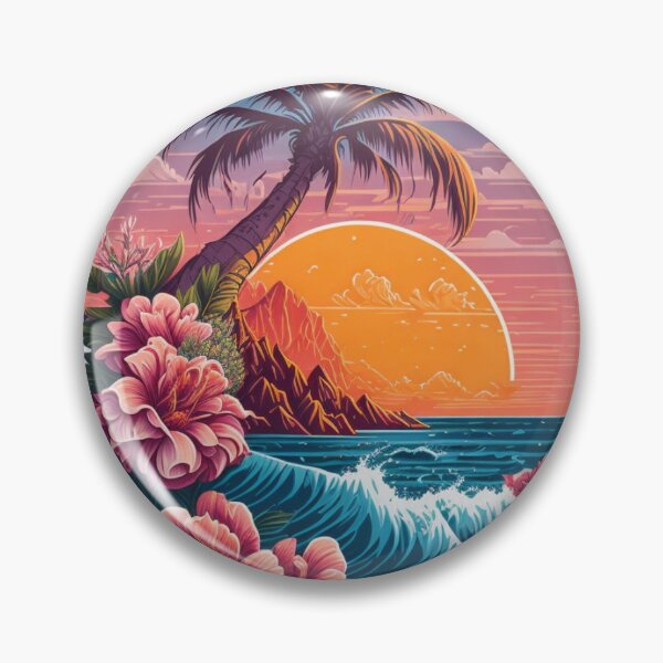 Item preview, Clipart of a beautiful beach scene.  designed and sold by Vegasstickers.