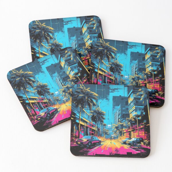 Item preview, Neon Night | Pulse of the Electric City designed and sold by FairX.