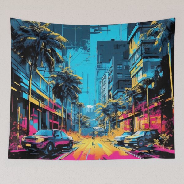 Item preview, Neon Night | Pulse of the Electric City designed and sold by FairX.