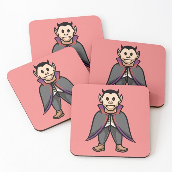 Item preview, Simple vampire smiling design cartoon illustration designed and sold by cubbone.