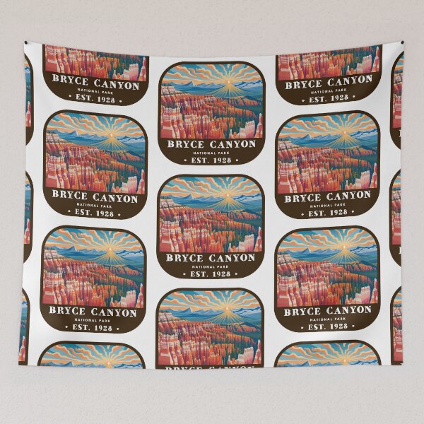 Item preview, Vintage Bryce Canyon National Park designed and sold by RabbitK.