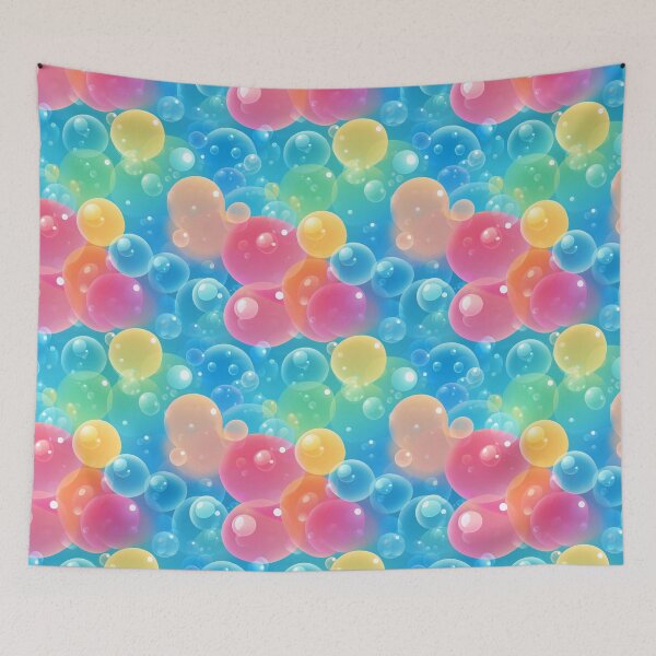 Item preview, Rainbow Bubbles designed and sold by QuixoticDigital.