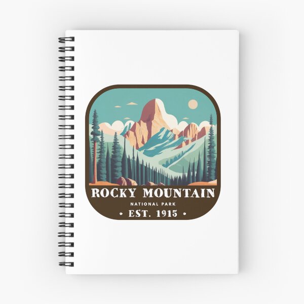 Item preview, Vintage Rocky Mountain National Park designed and sold by RabbitK.