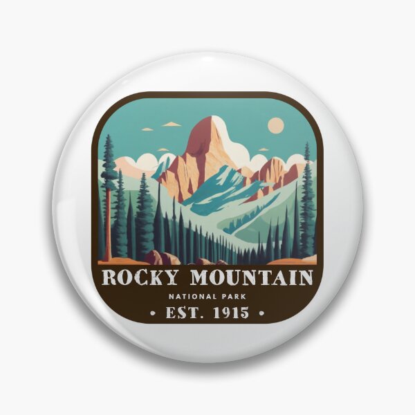 Item preview, Vintage Rocky Mountain National Park designed and sold by RabbitK.