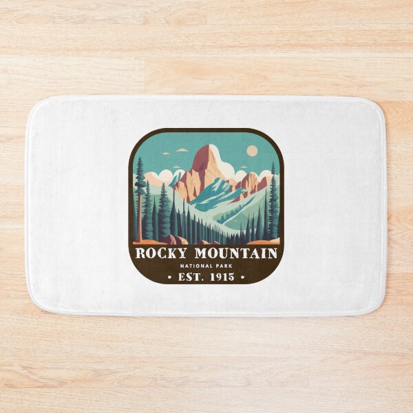 Item preview, Vintage Rocky Mountain National Park designed and sold by RabbitK.