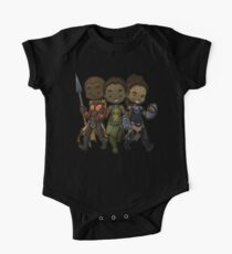 Panther Trio Short Sleeve Baby One-Piece