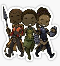 Panther Trio Sticker