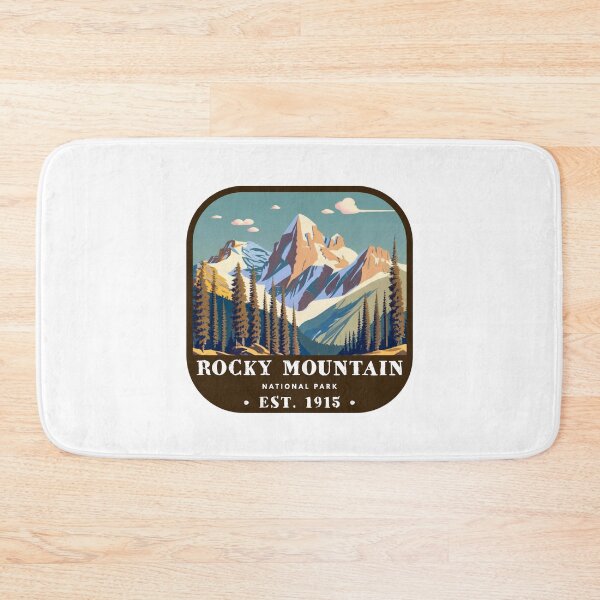 Item preview, Vintage Rocky Mountain National Park designed and sold by RabbitK.