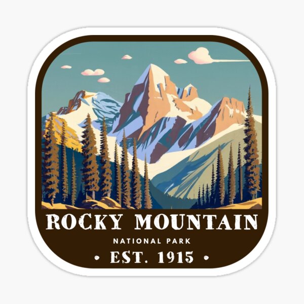 Artikel-Vorschau von Vintager Rocky-Mountain-Nationalpark, designt und verkauft von RabbitK.