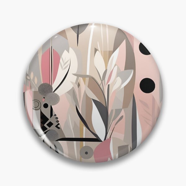 Item preview, Beige Pink Gray Tribal Abstract designed and sold by Gingezel.