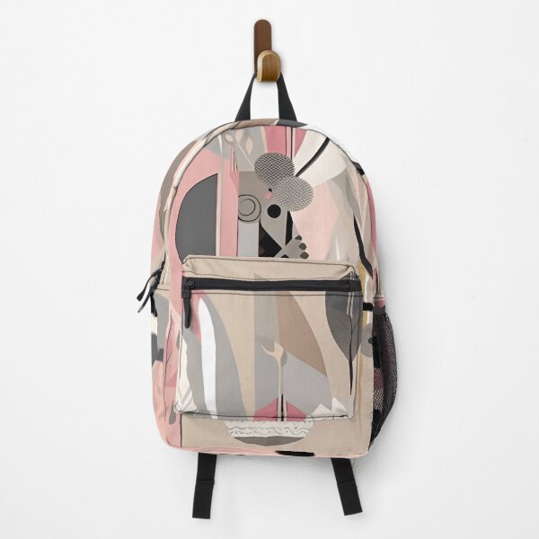 Item preview, Beige Pink Gray Tribal Abstract designed and sold by Gingezel.