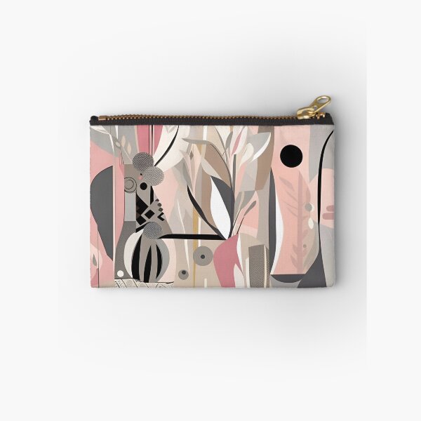 Item preview, Beige Pink Gray Tribal Abstract designed and sold by Gingezel.