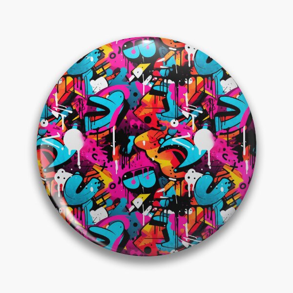 Item preview, Tagged Subway Graffiti designed and sold by QuixoticDigital.