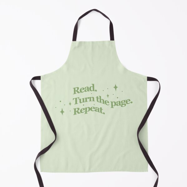 Item preview, Read. Turn the page. Repeat. - Green book quote designed and sold by Cre8iveCat.