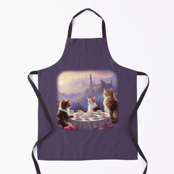Item preview, Cats Having a Tea Party designed and sold by TheLilacBat.