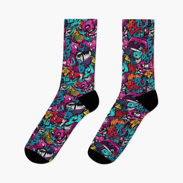 Item preview, Dark 3D Graffiti designed and sold by QuixoticDigital.