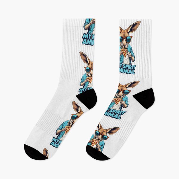 Item preview, Pizza Eating Kangaroo - My Spirit Animal designed and sold by Takin-Thepiss.