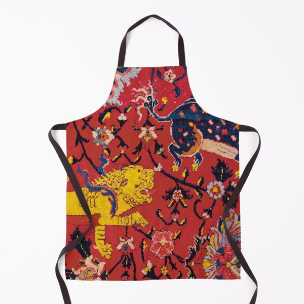 Item preview, Safavid Animal Rug Fragment designed and sold by Vicky Brago-Mitchell®.