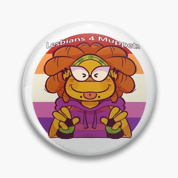 Item preview, Lesbian muppet designed and sold by skippiefritz.
