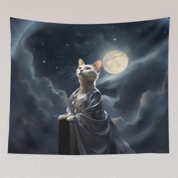 Item preview, Star Gazer Cat designed and sold by Justpurrs.