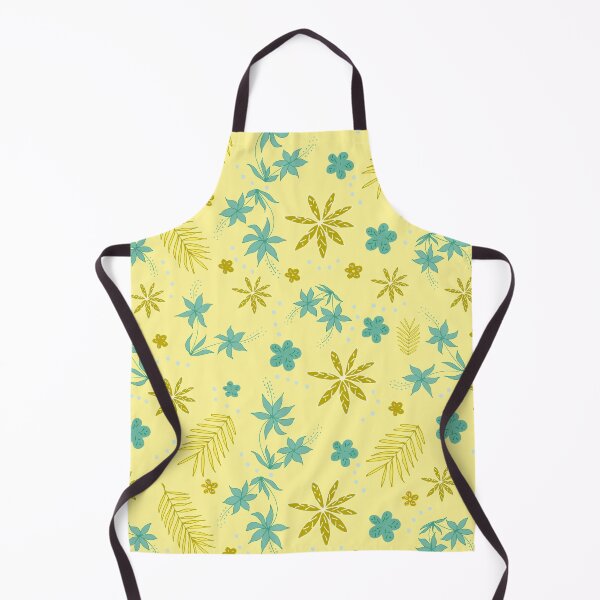 Item preview, Beach vibes yellow and blue wildflowers designed and sold by SerahO.