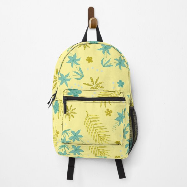 Item preview, Beach vibes yellow and blue wildflowers designed and sold by SerahO.