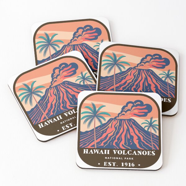 Item preview, Vintage Hawaii Volcanoes National Park designed and sold by RabbitK.