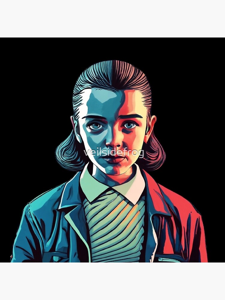 Will Byers Stranger Things Digital Portrait Poster for Sale by