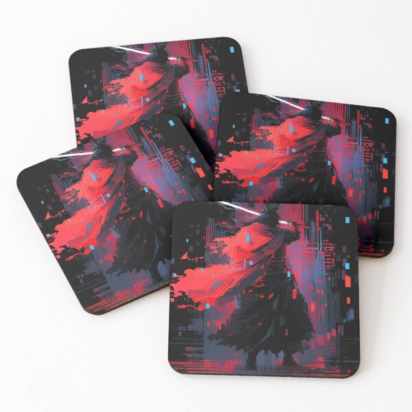 Item preview, Samurai Cyberpunk v2.0: Japanese Folklore Meets Letterpress Style designed and sold by 999Memento.
